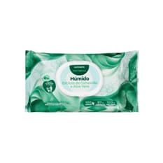 Papel higiénico húmedo con manzanilla y aloe vera Continente (100 U)