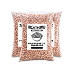 Frijoles bayos amarillos Campo Vivo (3 x 2.26 kg / 5 lb)