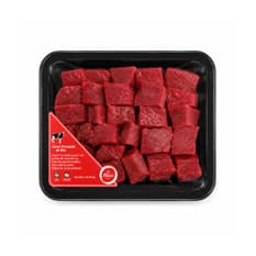 Carne de res troceada de primera La Masa (454 g / 1 lb)