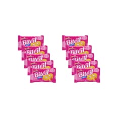 Paquete de galletas de vainilla con crema de fresa Bite it Holland Park (10 x 30 g / 1.05 oz)