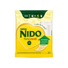 Leche en polvo parcialmente descremada acondicionada con fibra, minerales y vitaminas Nestlé (120 g / 4.23 oz)