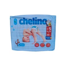 Pañales desechables para bebé Talla 5 de 13-18 kg Chelino (30 U)
