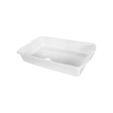 Bandeja de plástico color blanco de 47 cm Casa y Menaje