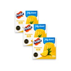 Gelatina de piña Fresko (3 x 85 g / 3 oz)