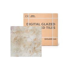 Caja de losas marrón pulido de porcelana esmaltada 600 mm x 600 mm Malu 1296-LT (4 U)