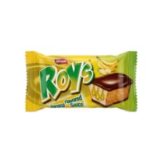 Pastel recubierto de chocolate con sabor a plátano Roys Simsek (50 g / 1.76 oz)
