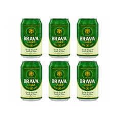 Cerveza premium Brava (6 x 330 ml / 11.2 fl oz)