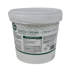 Queso crema pasteurizado Vima Foods (2 kg / 4.4 lb)