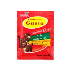 Caldo sabor carne con color Babia (6 g)