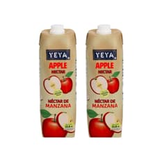 Néctar de manzana YEYA (2 x 1 L / 33.8 fl oz)