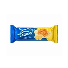 Galletas de vainilla con crema de plátano Jaguar (64 g / 2.26 oz)
