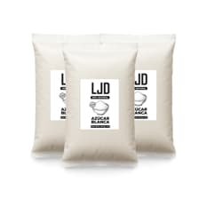 Azúcar blanca LJD (3 x 4.53 kg / 10 lb)