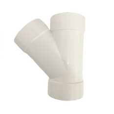 Conector PVC-U tipo Y de 4” para tubería de desagüe Malu