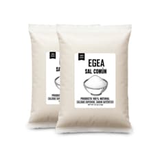 Sal común EGEA (2 x 1 kg / 2.2 lb)