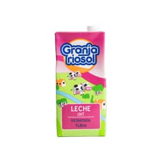 Leche UHT desnatada Granja Riosol (1 L)