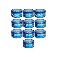 Atún en trozos en aceite vegetal YEYA (10 x 160 g / 5.64 oz)