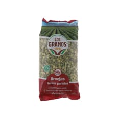 Arvejas verdes partidas - chícharos - Los Granos (500 g / 1.1 lb)