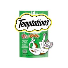 Golosinas para gatos con tentador sabor a mariscos Whiskas Temptations (85 g / 3 oz)