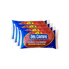 Frijoles colorados Del Campo (4 x 454 g / 1 lb)