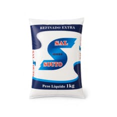Sal refinada extra yodada Souto (1 kg / 2.20 lb)