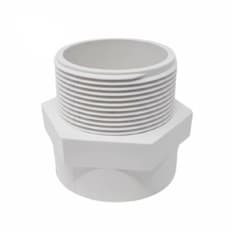 Conector PVC-U de 3/4"rosca exterior Malu