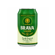 Cerveza premium Brava (330 ml / 11.2 fl oz)