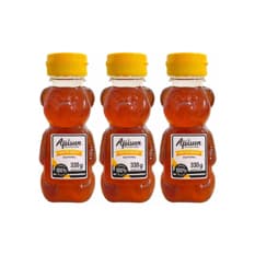 Miel de abejas 100% natural Apisun (3 X 330 g / 11.64 oz)