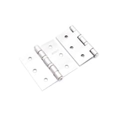 Bisagra de acero con terminación cromada de 76 mm x 76 mm Security (2 U)