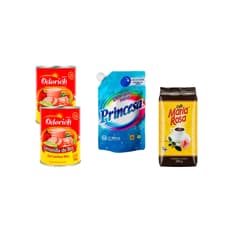 Combo mixto (jamonilla, café y detergente)