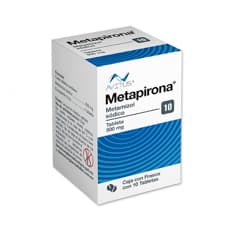 Metapirona. Metamizol sódico 500 mg Avitus (10 tabletas)