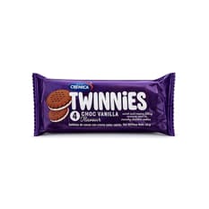 Galletas de chocolate con crema sabor a vainilla Twinnies Mrs Bector's Cremica (23 g / 0.81 oz)