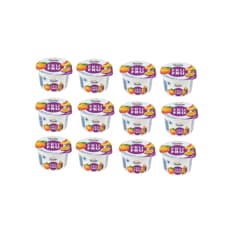 Yogur sabor melocotón-maracuyá Bauer Fru Fru (12 x 100g / 3.53oz)