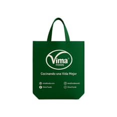 Bolsa de material no tejido verde VIMA (80 g)