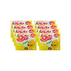 Gelatina sabor limón Oli (8 x 85 g / 3 oz)