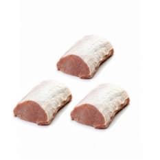 Tres trozos de lomo de cerdo para asar May SM (4.08 kg / 9 lb)