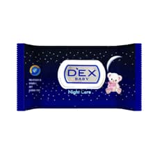Toallitas húmedas para bebé Night Care Baby Dex (72 U)