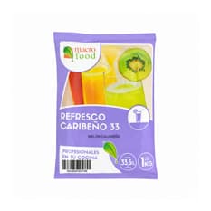 Refresco caribeño 33 sabor melón calameño Macro Food (1 kg / 2.2 lb)
