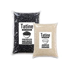 Combo básico Tatine #7: Frijoles negros Tatine + Arroz de grano largo Tatine