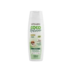 Champú con aceite de coco con queratina vegetal sin sal Vinilady (325 ml)