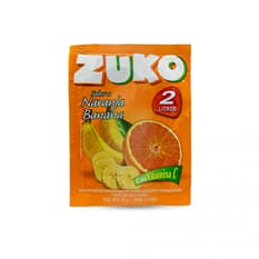 Refresco instantáneo sabor naranja banana Zuko (20 g)