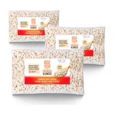 Frijoles blancos Cosecha Real (3 x 1 kg / 2.2 lb)