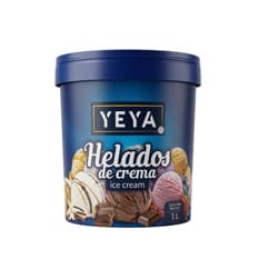 Helado de crema sabor a vainilla (1 L)