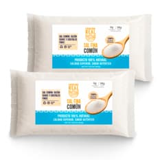 Sal fina común Cosecha Real (2 x 500 g / 1.1 lb)