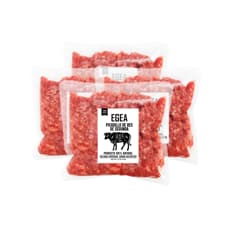 Picadillo de res de segunda EGEA (4 x 1 kg / 2.2 lb)