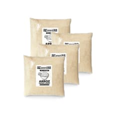 Arroz de grano largo Campo Vivo (4 x 4.54 kg / 10 lb)