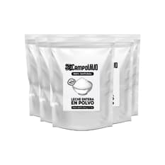 Leche entera en polvo Campo Vivo (5 x 500 g / 1.1 lb)