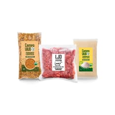 Combo Campo Vivo: Arroz de grano largo + Picadillo de res de segunda LJD + Lentejas