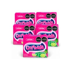 Gelatina sabor limón Gel´hada (5 x 35 g / 1.23 oz)