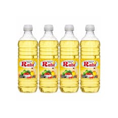 Aceite de soya refinado Rubi (4 x 900 ml)