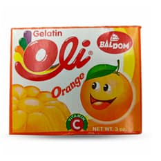 Gelatina sabor naranja Oli (85 g / 3 oz)
